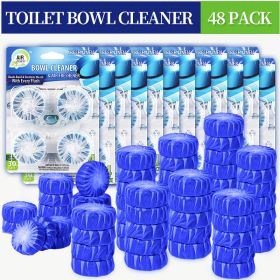 6/24 12/48 Packs Toilet Bowl Cleaner,Toilet Cleaner With Deodorizing Fragrance,Multi-Function Automatic Toilet Cleaner,Toilet Deodorant